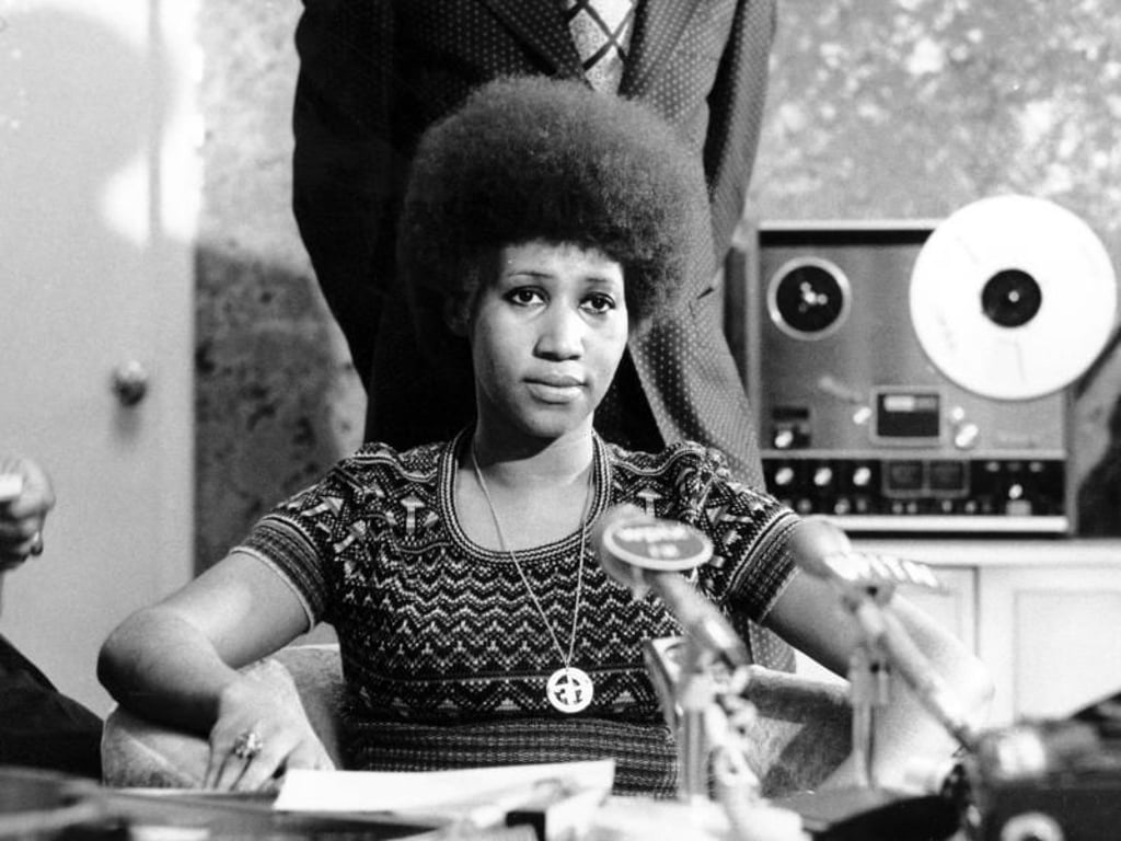 Aretha Franklin im Jahr 1973. Foto: Anonymous/AP