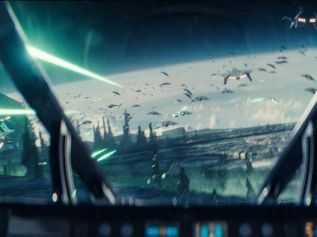 Die Aliens kehren in Roland Emmerichs «Independence Day 2: Wiederkehr» zurück. Foto: Twentieth Century Fox