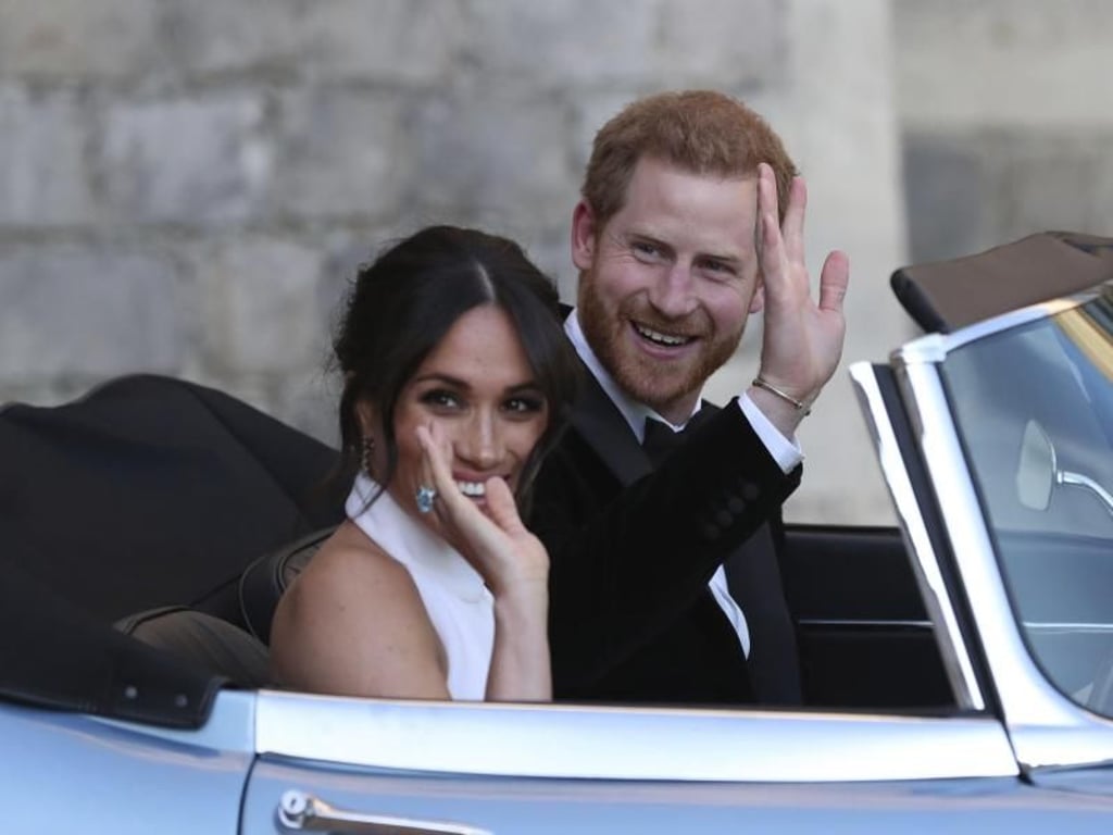 Der Ring von Meghan Markle gehörte einst Lady Diana. Foto: Steve Parsons/PA/AP