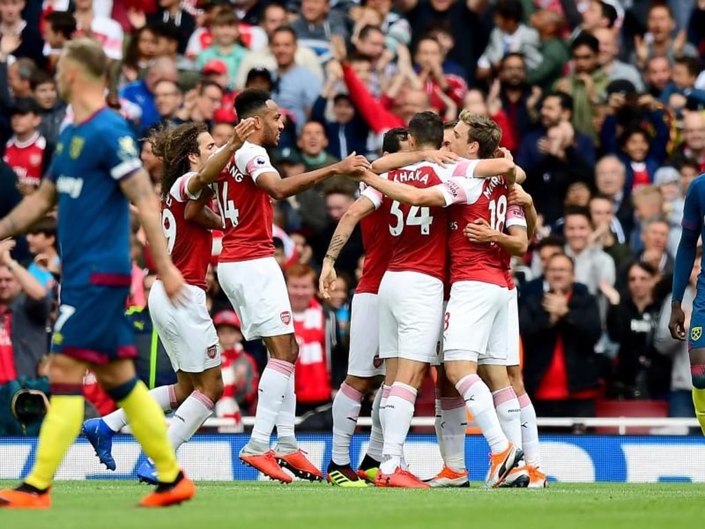Der FC Arsenal feierte im dritten Saisonspiel seinen ersten Sieg. Foto: Victoria Jones/PA Wire