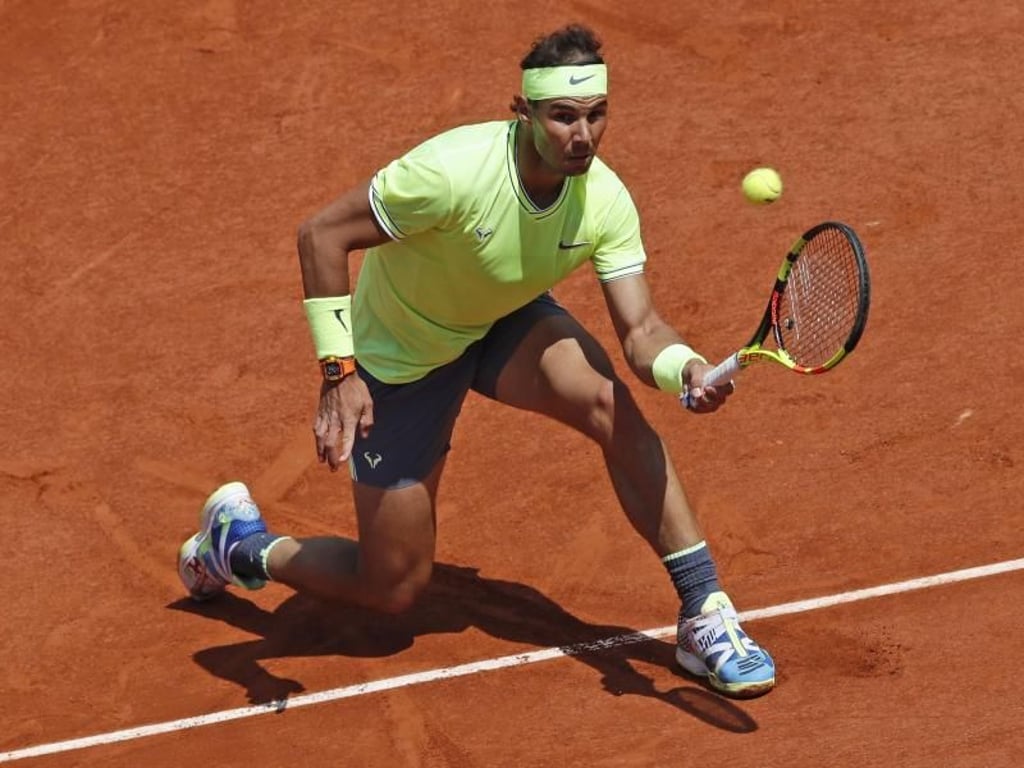 Sicher in der dritten Runde der French Open: Rafael Nadal. Foto: Christophe Ena/AP