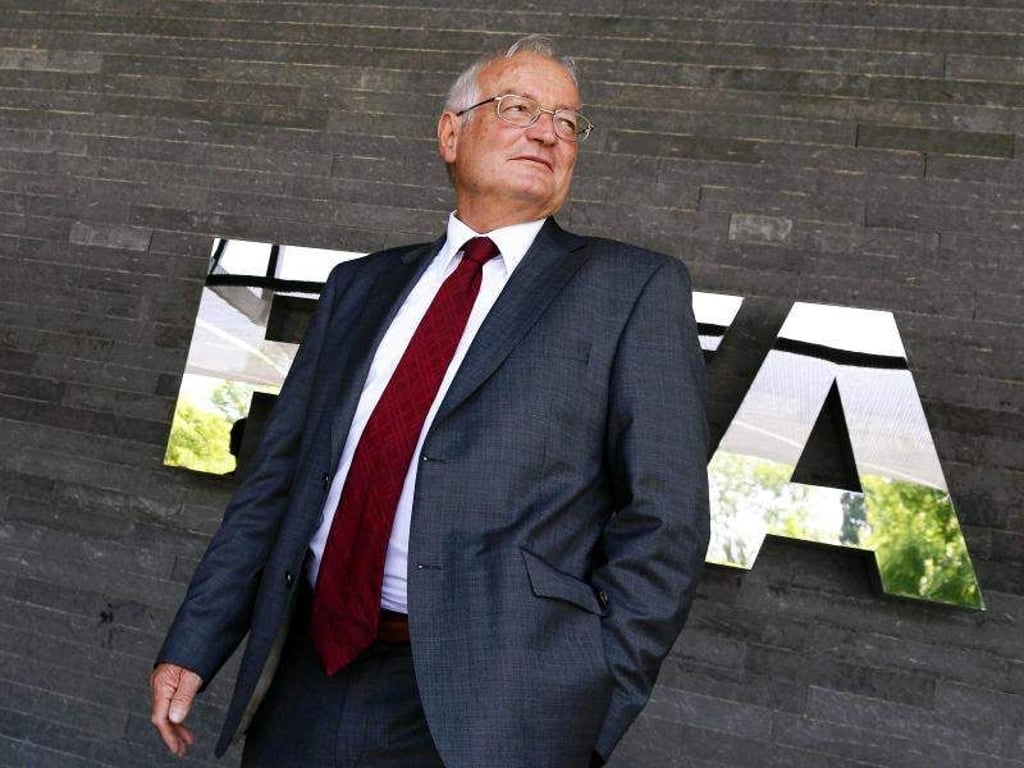 Hans-Joachim Eckert führte die unabhängige Ethikkommission der FIFA. Foto. Walter Bieri Foto: Walter Bieri