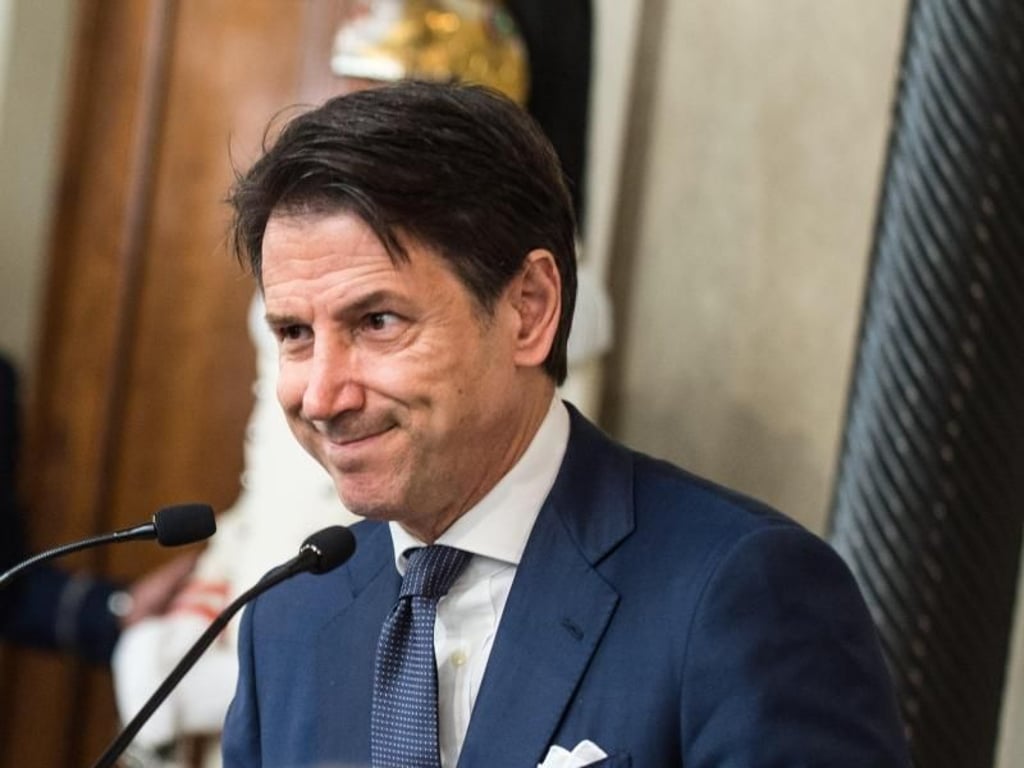 Der parteilose Regierungschef in spe, Giuseppe Conte, dürfte gespannt auf die Abstimmung der Fünf-Sterne-Bewegung blicken. Foto: Valerio Portelli/LaPresse via ZUMA Press