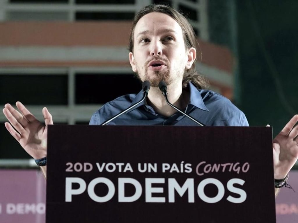 Pablo Iglesias gehört zu den Aufsteigern in der spanischen Politik. Seine vor weniger als zwei Jahren gegründete Partei Podemus gewann innerhalb kurzer Zeit die Sympathien von Millionen von Wählern. Foto: Angel Medina G.