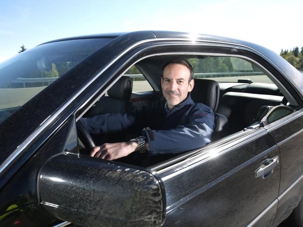 Paolo Ollig von der Old- und Youngtimer-Handelsplattform Classic Trader. Foto: Hans-Dieter Seufert