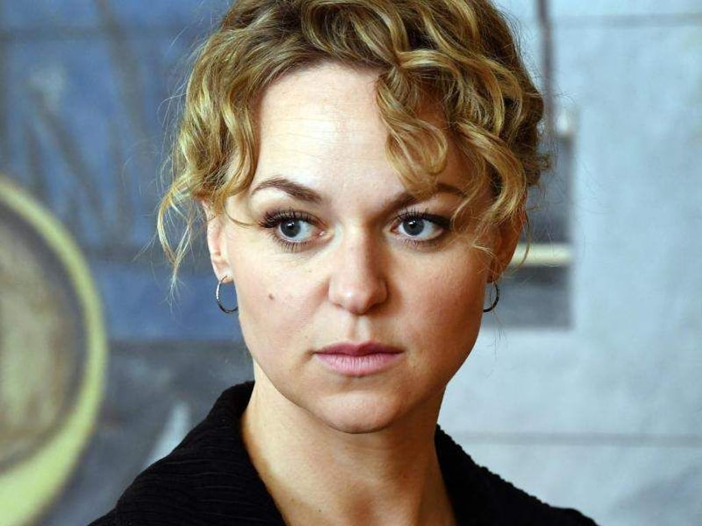 Die Schauspielerin Lisa Wagner lockte als Kommissarin Heller die meisten Zuschauer an die Geräte. Foto: Jens Kalaene