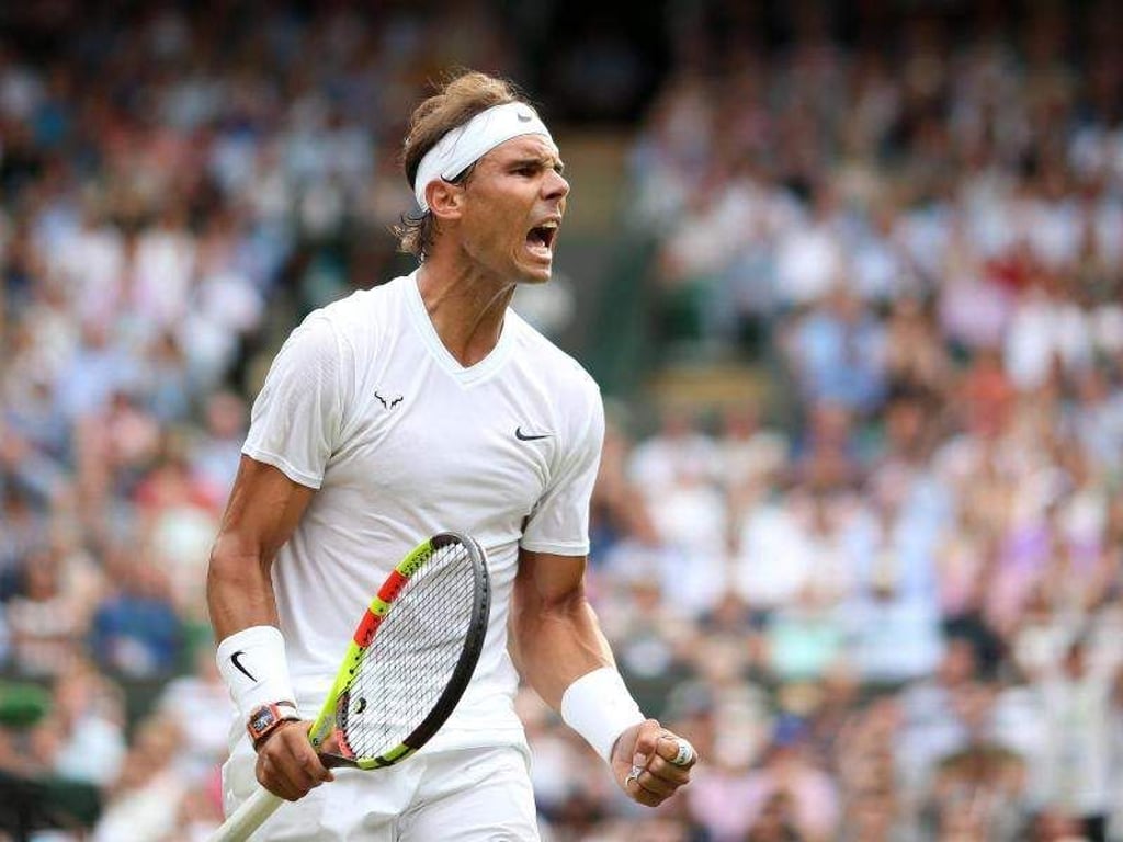 Nach dem Sieg über Sam Querrey trifft Rafael Nadal nun im Halbfinale auf Roger Federer. Foto: Steve Paston/PA Wire