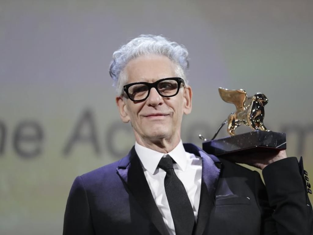 David Cronenberg ist in Venedig für sein Lebenswerk geehrt worden. Foto: Kirsty Wigglesworth/AP