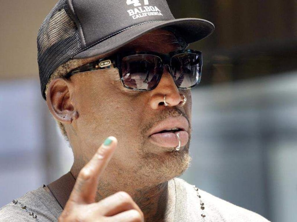 Dennis Rodman versucht sein Alkoholproblem in den Griff zu bekommen. Foto: Wong Maye-E