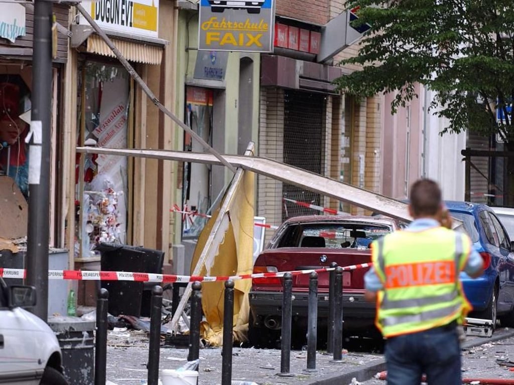 22 Menschen waren 2004 in der Kölner Keupstraße durch einen Nagelbomben-Anschlag verletzt worden, der dem NSU zugeschrieben wird. Foto: Federico Gambarini/Archiv