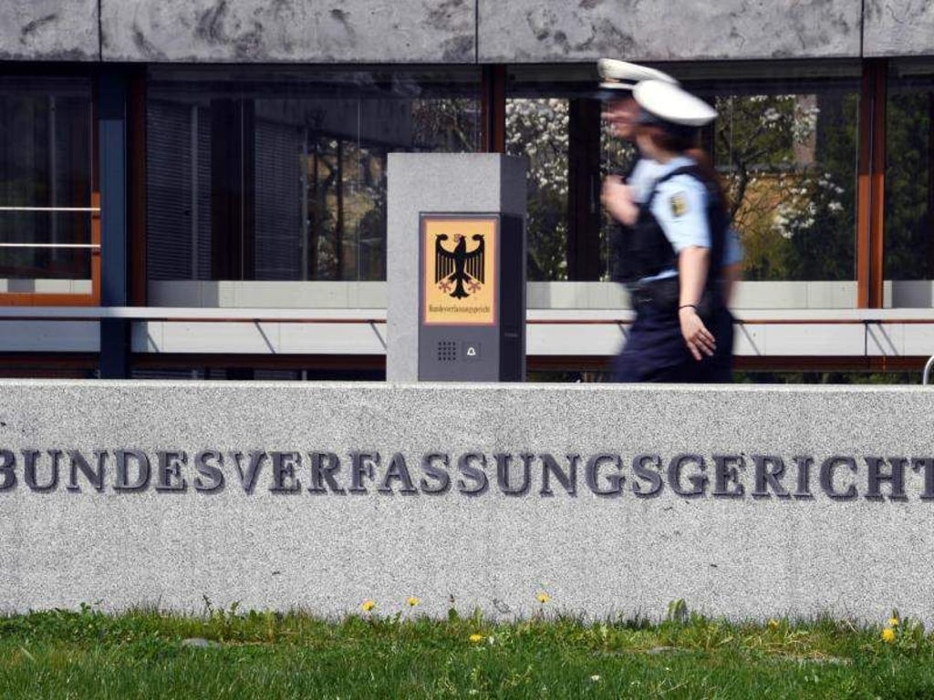 Das Bundesverfassungsgericht urteilte zu Stadionverboten. Foto: Uli Deck
