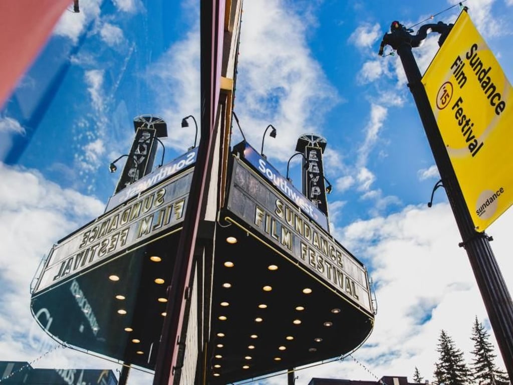 Das Egyptian Theatre in Park City: Zum Sundance Film Festival kommt viel Hollywood-Prominenz ins Skigebiet. Foto: Park City Chamber Bureau