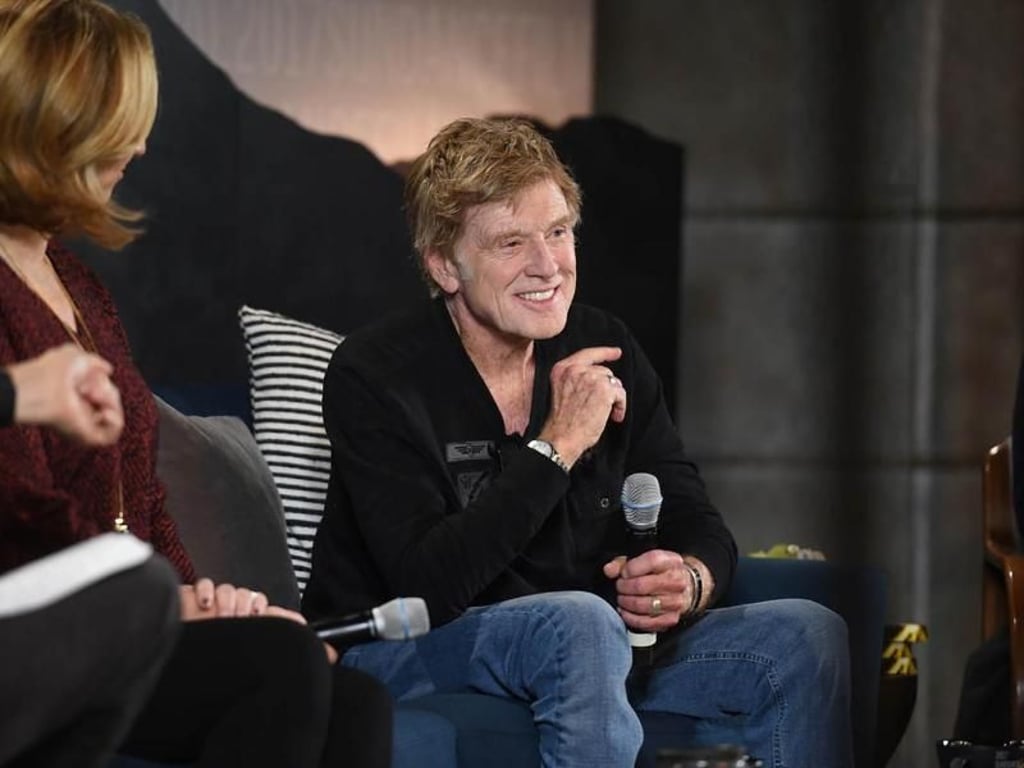 Schauspieler Robert Redford ist Vorsitzender des Sundance Film Festivals. Foto: Stephen Speckman