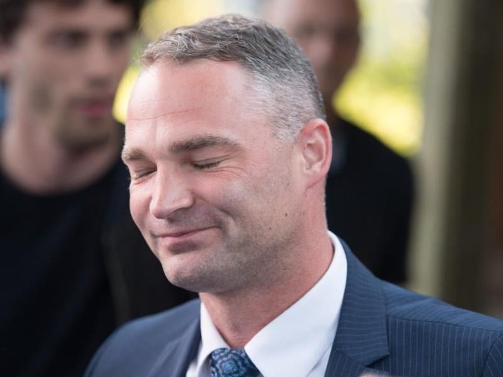 Enttäuscht: AfD-Kandidat Sebastian Wippel hatte in der ersten Wahlrunde noch klar vor der Konkurrenz gelegen. Foto: Sebastian Kahnert