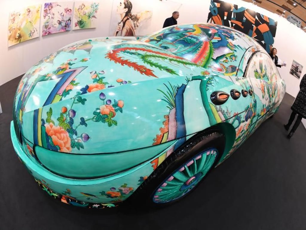 «Porcelain Car III » von Ma Jun aus dem Jahr 2009. Foto: Uli Deck
