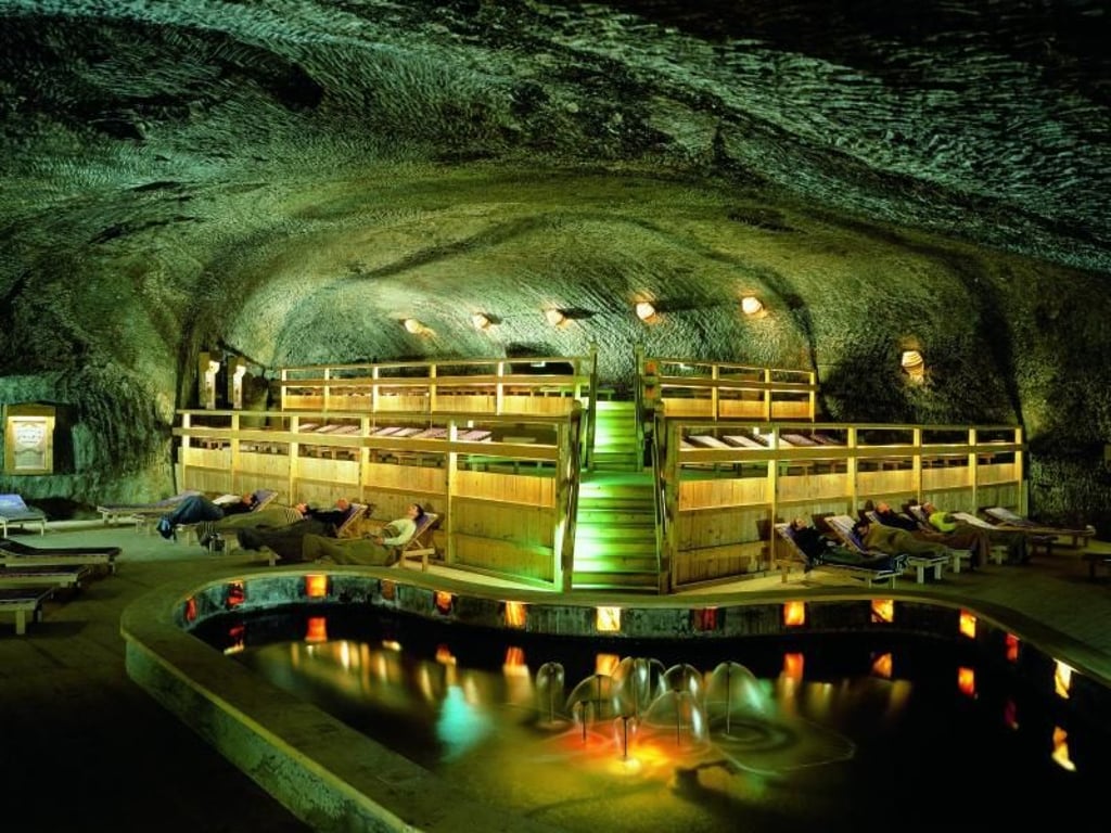 Wellness der besonderen Art: Ruhe und Entspannung finden Touristen im Salzheilstollen Berchtesgaden. Foto: Salzberwerk Berchtesgarden