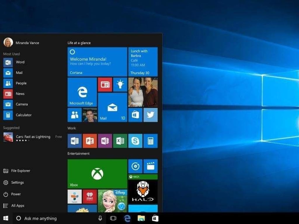 Die Datensammelwut von Windows 10 ist schon bekannt. Nutzer können die Einstellungen allerdings anpassen. Foto: Microsoft