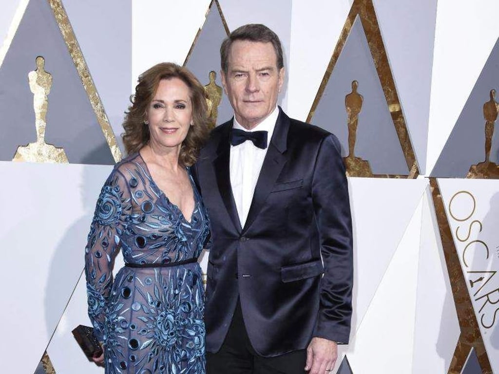 Bryan Cranston mit seiner Frau Robin Dearden bei der Oscar-Verleihung. Foto: Paul Buck