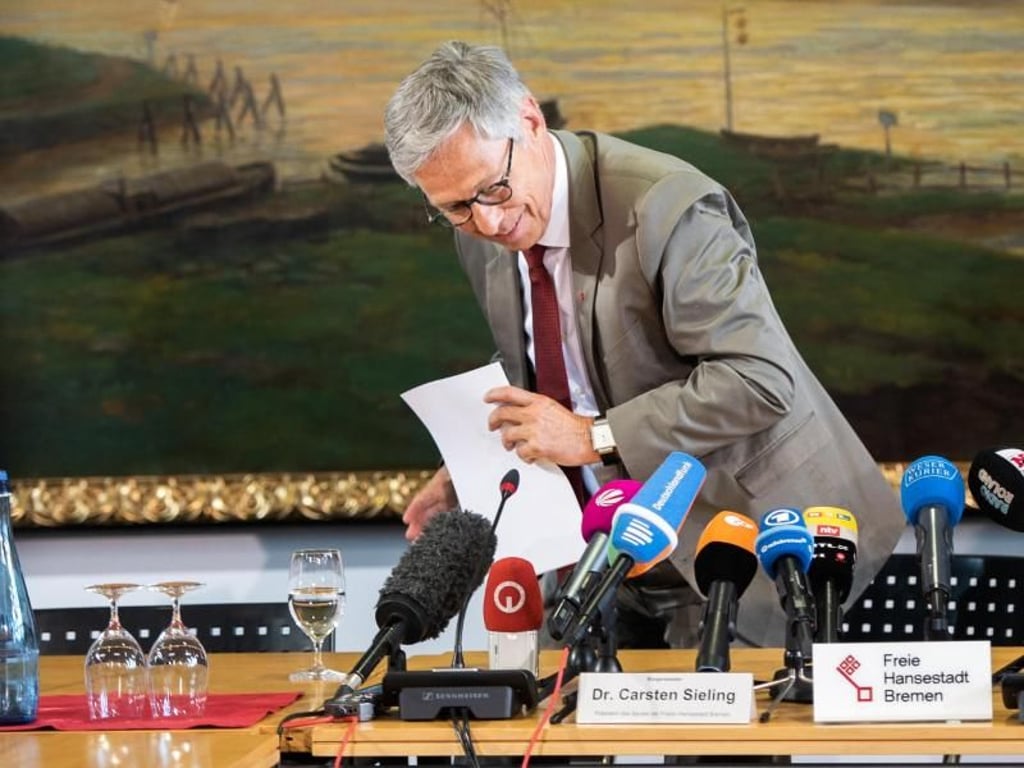 Er geht: Carsten Sieling (SPD) tritt als Bremer Bürgermeister zurück. Foto: Christina Kuhaupt