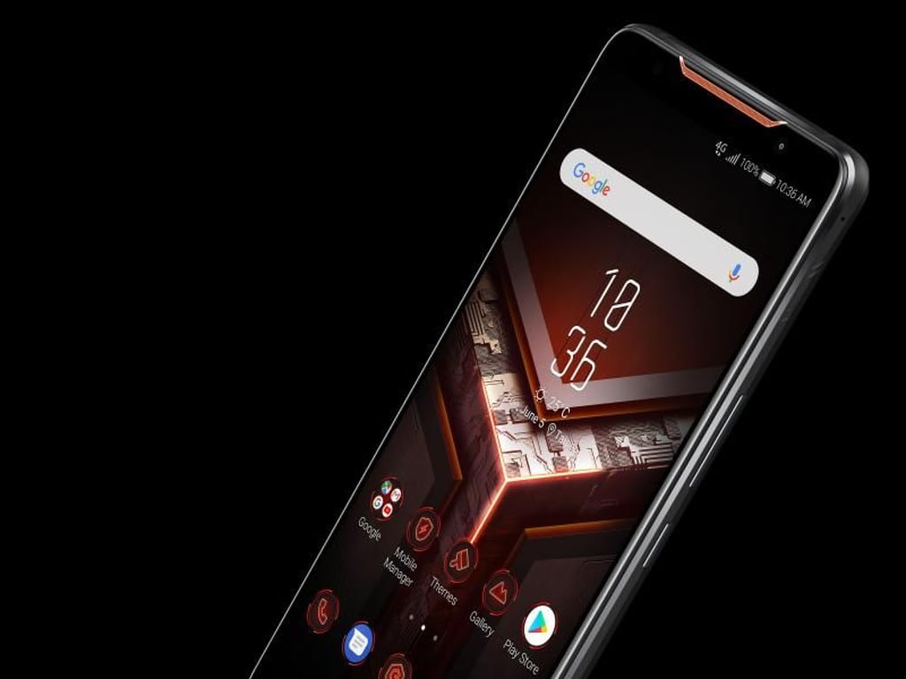 Mit hochtaktbarem Acht-Kern-Prozessor und ausgeklügelter Kühlungstechnik ist das ROG Gaming Phone von Asus für Spieler gemacht. Foto: Asus