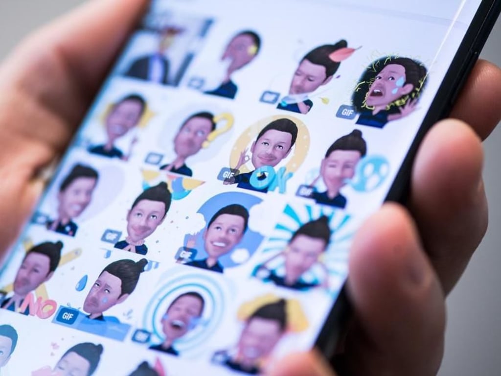 Aus dem eigenen Emoji-Avatar bastelt das Galaxy S9 eine Vielzahl unterschiedlicher Animationen für Chats. Foto: Franziska Gabbert
