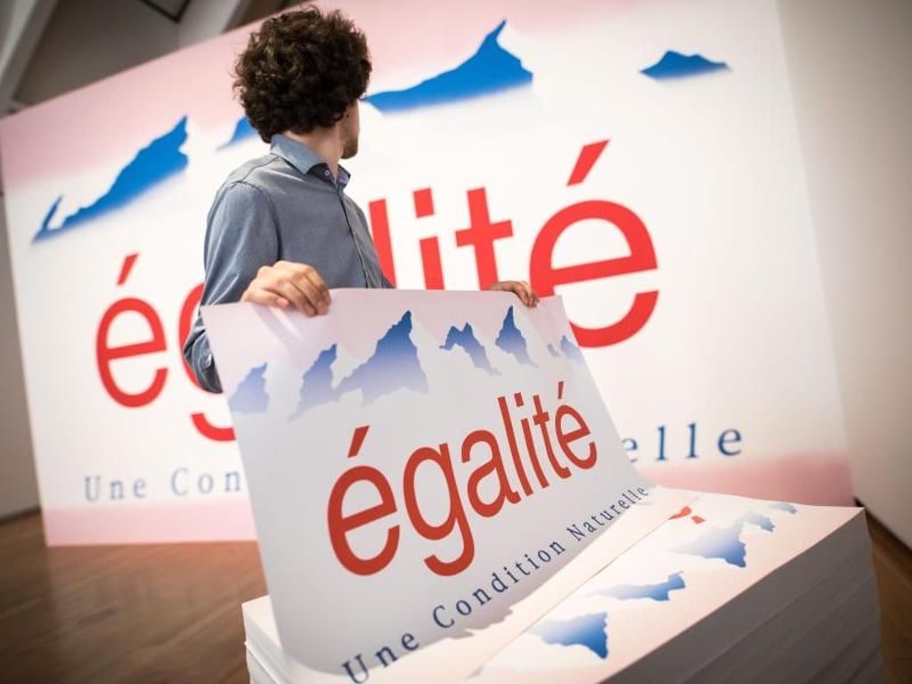 Die mexikanische Künstlerin Minerva Cuevas hat das Werk «Egalité» (Gleichheit) geschaffen. Foto: Frank Rumpenhorst