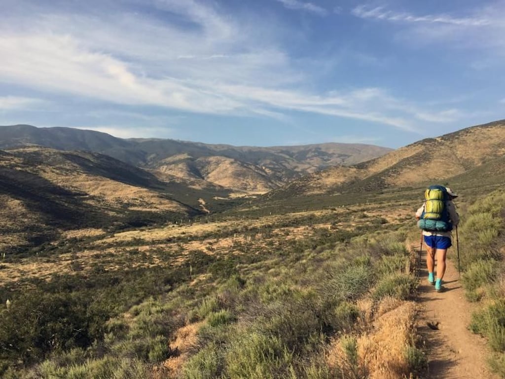 Rund 35 Kilometer pro Tag legen die Wanderer auf dem Pacific Crest Trail zurück. Foto: Ute Wessels