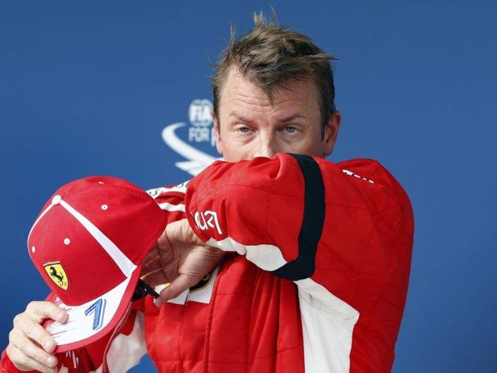 Kimi Räikkönen hofft auf einen neuen Vertrag bei Ferrari. Foto: Laszlo Balogh/AP