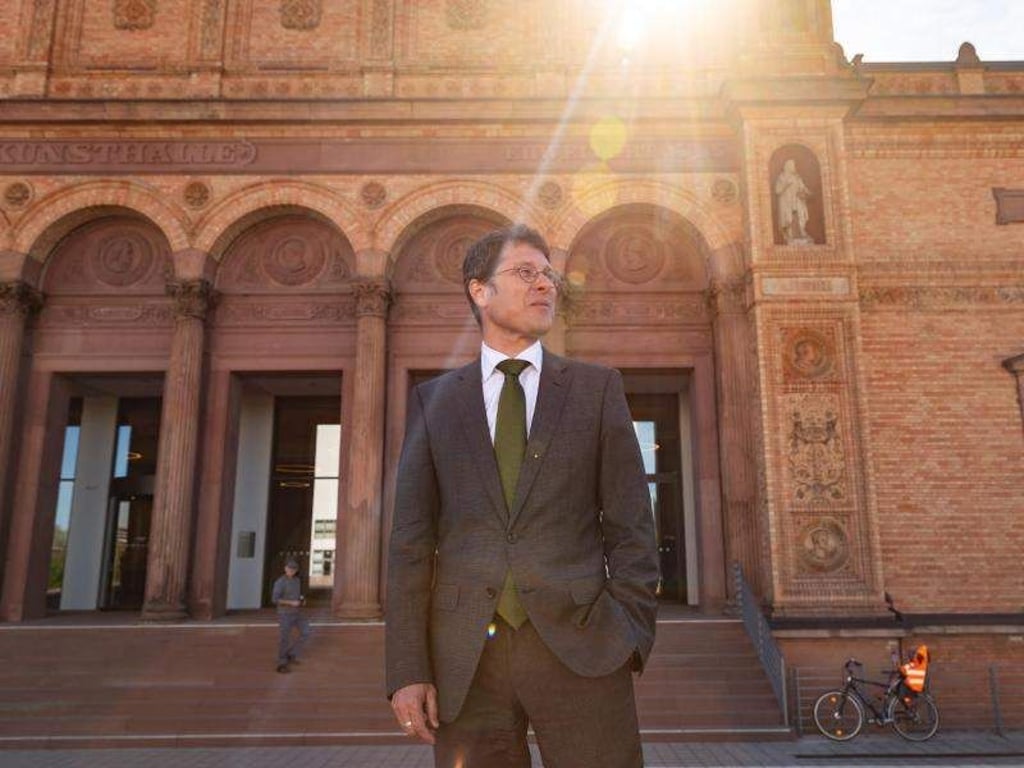Alexander Klar vor seiner neuen Wirkungsstätte. Foto: Ulrich Perrey