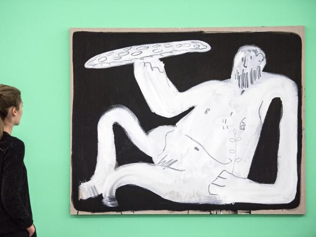 «Pizza God» von Spencer Sweeney (2011). Foto: Federico Gambarini
