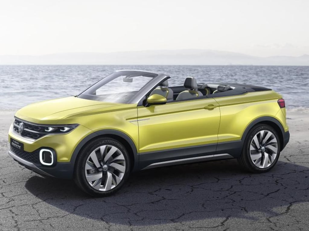 Offen für den Herbst: Dann will VW seines erstes SUV-Cabio auf Basis des T-Roc bringen. Foto: Volkswagen AG