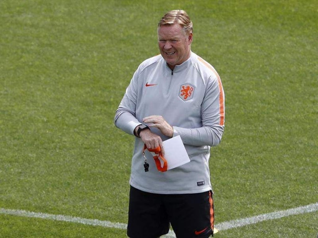 «Das Schöne am Fußball ist, dass du so jemanden nicht zu 100 Prozent stoppen kannst», sagte Koeman über Ronaldo. Foto: Armando Franca/AP