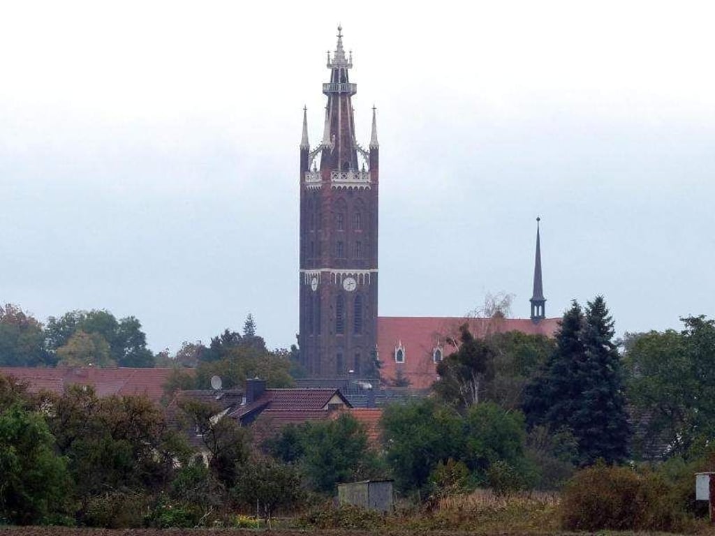 Der Bibelturm in Wörlitz. Foto: Sebastian Willnow