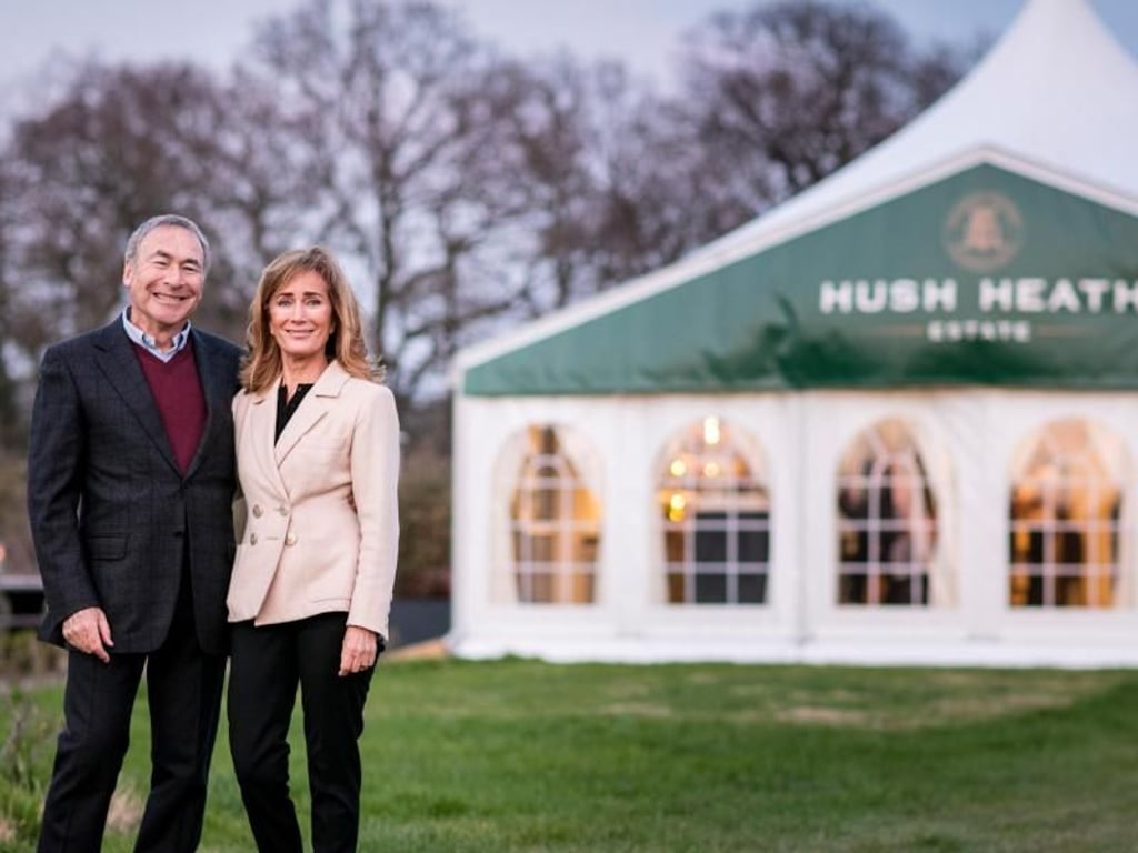 Richard und Leslie Balfour-Lynn haben 2001 die ersten Reben des heutigen Weinguts Hush Heath Estate gepflanzt. Foto: Hush Heath Estate/Visit Kent