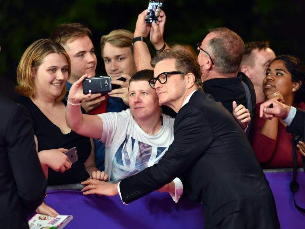 Colin Firth bei der Deutschlandpremiere von «Bridget Jones' Baby» in Berlin. Foto: Jens Kalaene