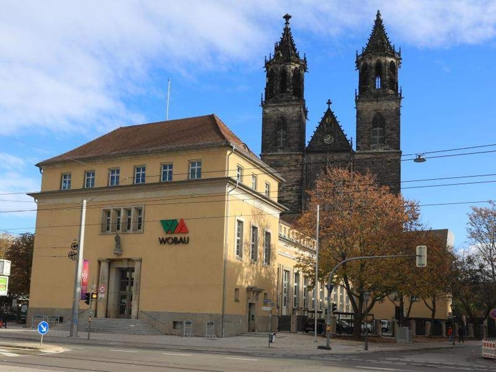 Blick auf das Dommuseum Ottonianum in Magdeburg. Foto: Peter Gercke/Archiv