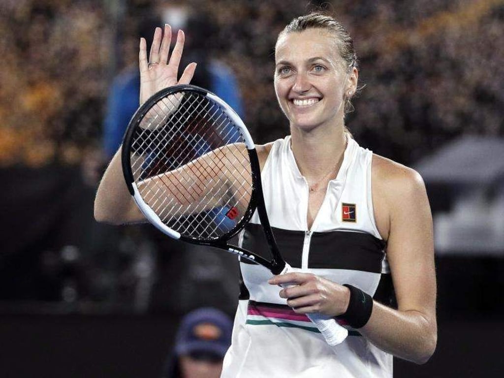 Die Tschechin Petra Kvitova wird in Australien im Finale ihr bestes Tennis gegen die Japanerin Naomi Osaka aufbieten müssen. Foto: Mark Schiefelbein/AP