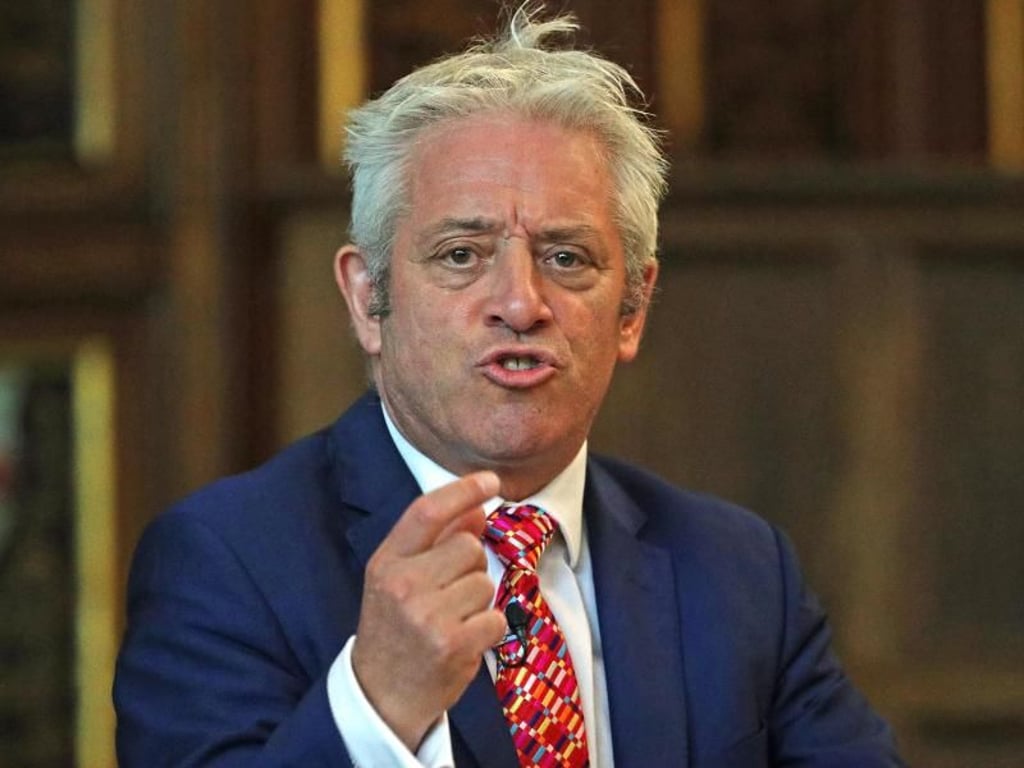John Bercow, der scheidende Präsident des britischen Unterhauses, hatte Premierminister Boris Johnson vor einer Missachtung des Gesetzes gegen einen ungeregelten Brexit gewarnt. Foto: Yui Mok/PA Wire