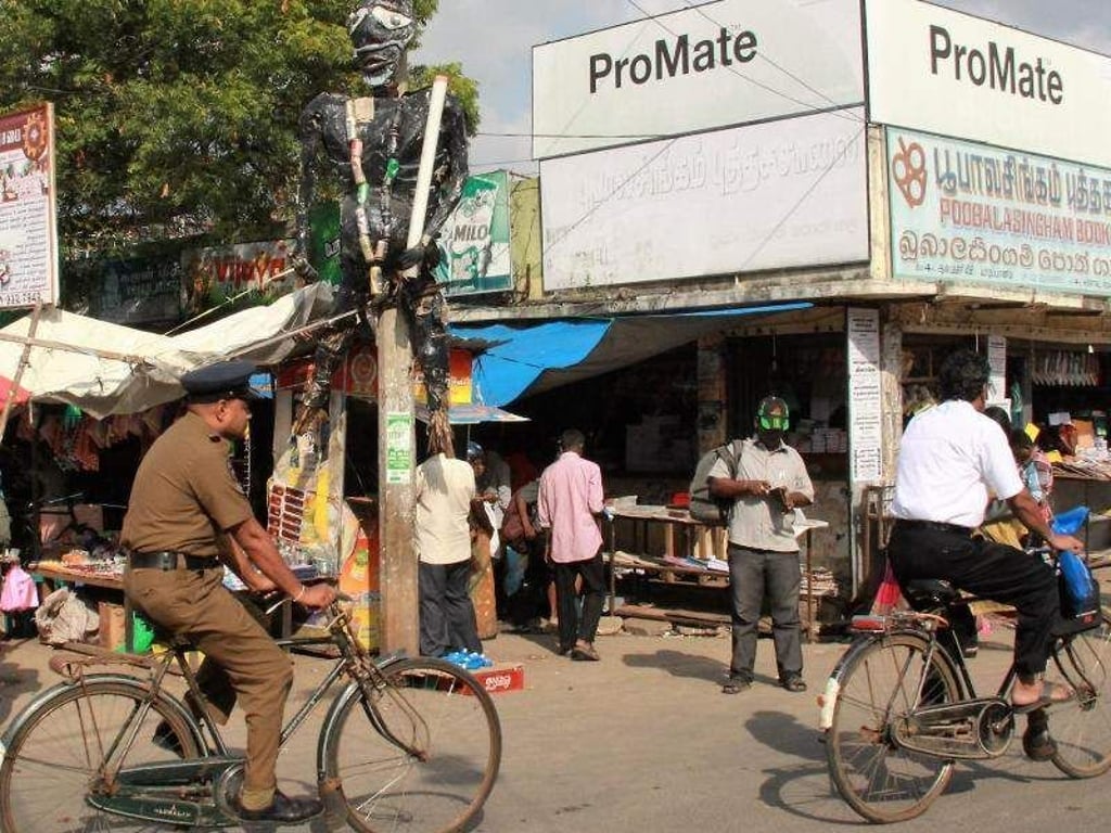 Jaffna-Town ganz im Norden Sri Lankas ist eine lebendige Stadt. Foto: Dagmar Gehm