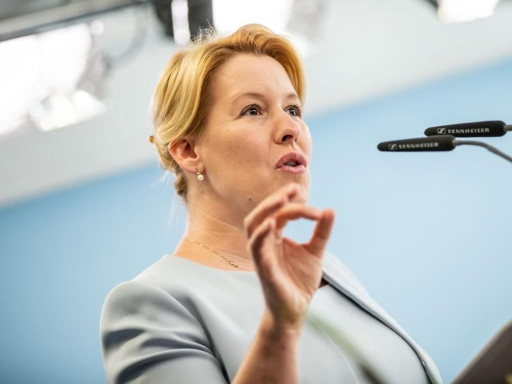 Franziska Giffey lobt von der Leyen als «eine respektable Persönlichkeit.» Foto: Michael Kappeler