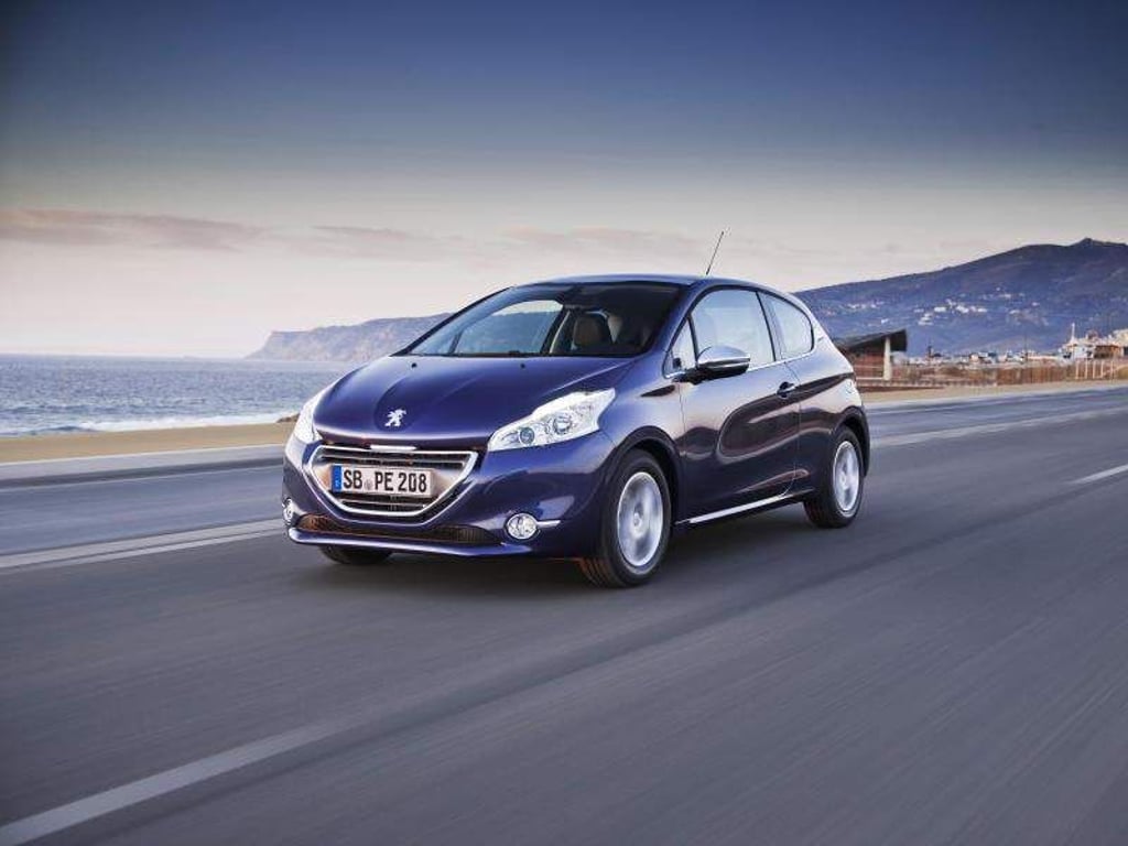 Respektabel: Der Daumen vieler Tüv-Prüfer zeigt beim Peugeot 208 nach der Hauptuntersuchung nach oben. Foto. Jean Brice Lemal/Peugeot/dpa-tmn Foto: Jean Brice Lemal