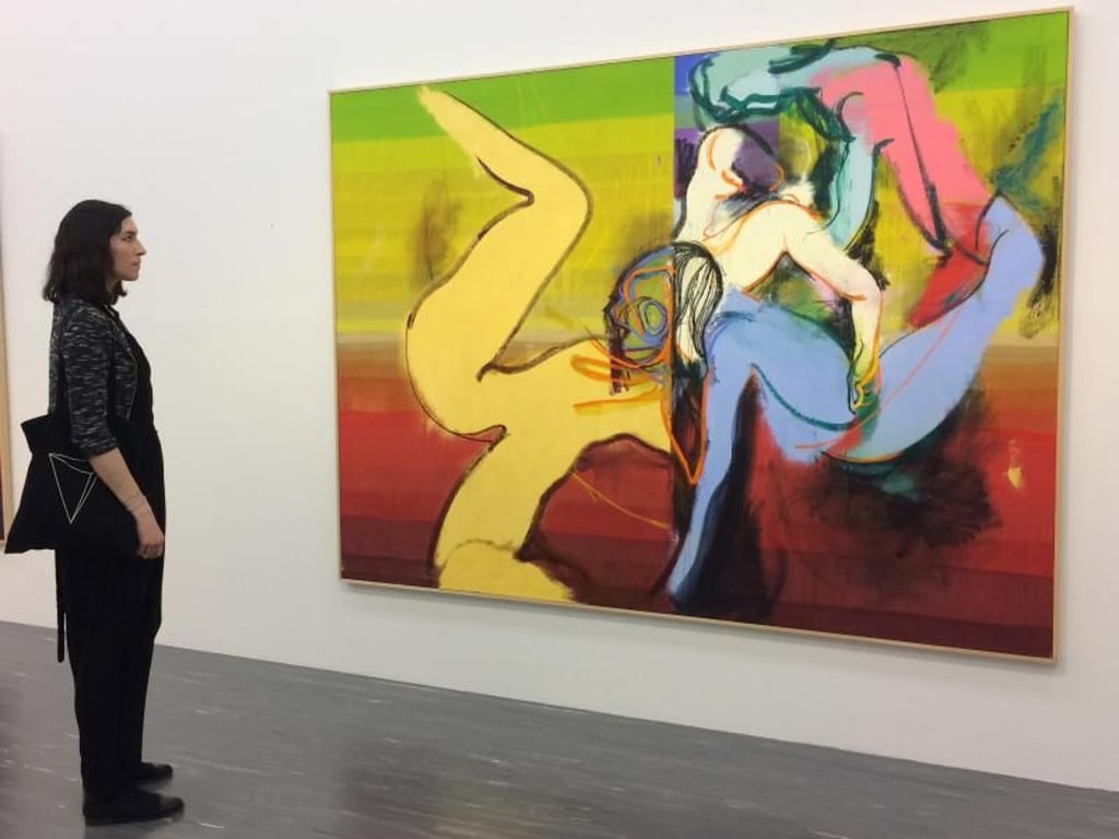 Daniel Richter, Bill, 2015. Foto: Matthias Röder