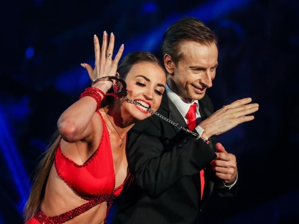 Ingolf Lück und Ekat haben für ihren Tango 30 Punkte von der Jury abgeholt. Foto: Rolf Vennenbernd