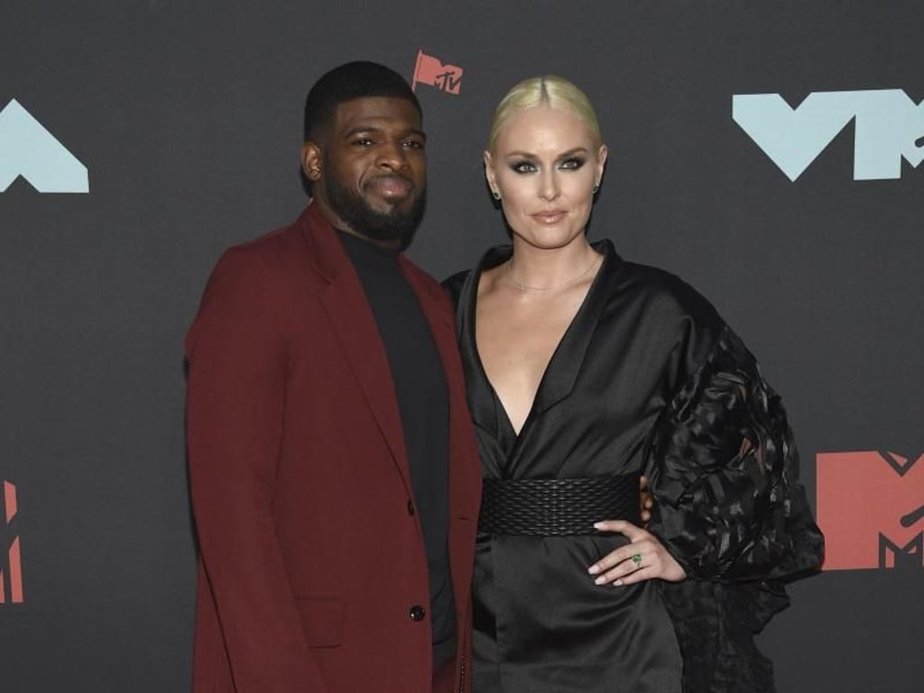 US-Skistar Lindsey Vonn und der kanadische Eishockey-Profi P.K. Subban haben sich kürzlich verlobt. Foto: Evan Agostini/Invision/AP
