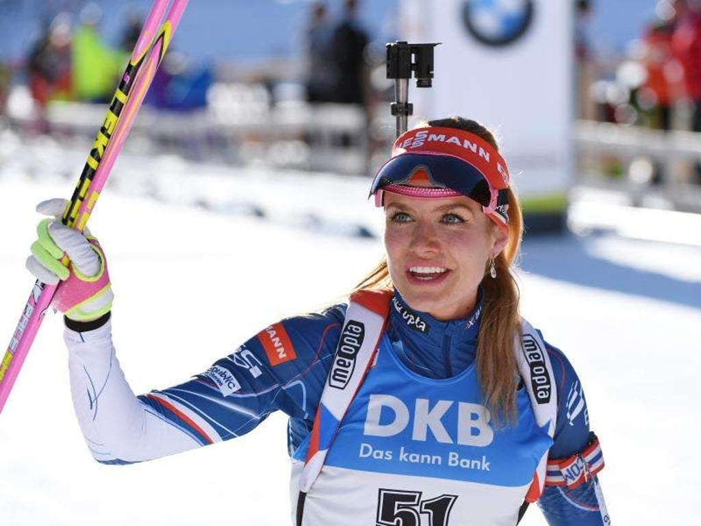 Verabschiedet sich vom Biathlonsport: Gabriela Koukalova. Foto: Martin Schutt