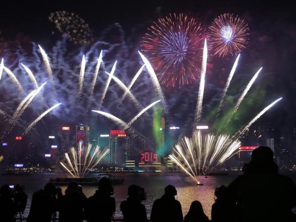 Hongkong begrüßt 2019. Foto: Kin Cheung/AP
