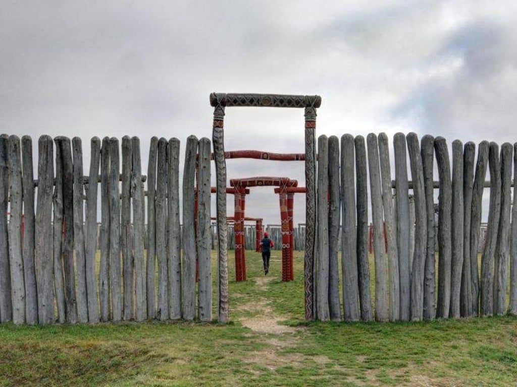 Blick auf das Ringheiligtum Pömmelte. Foto: Peter Förster/Archivbild