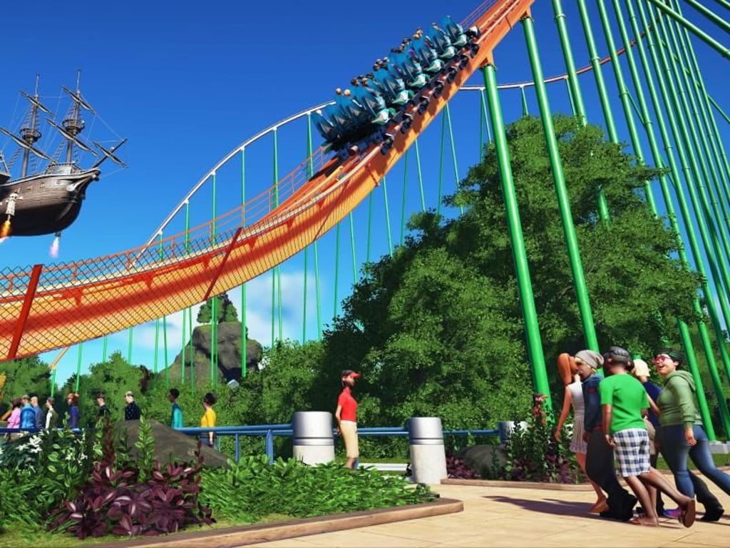 «Planet Coaster» erscheint am 17. November für PC, ist ohne Altersbeschränkung freigegeben und kostet rund 30 Euro. Screenshot: Frontier Developments Foto: Frontier Developments