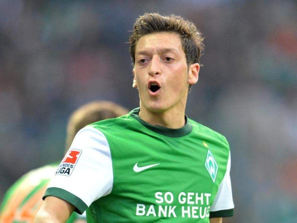 Mesut Özil trug von 2008 bis 2010 das Trikot von Werder Bremen. Foto: Carmen Jaspersen