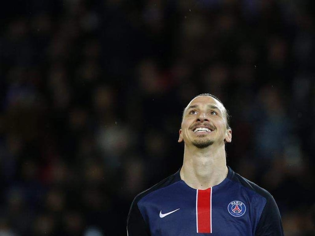 Zlatan Ibrahimovic steuerte zweit Tore zum 4:0-Sieg von Paris St. Germain bei. Foto: Yoan Valat